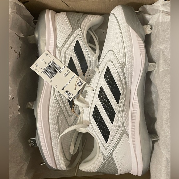 ADIDAS ADIZERO PUREHUSTLE 3 CLEAT - WOMEN'S SOFTBALL SNEAKERS Size 9.5 NiB - Picture 9 of 9
